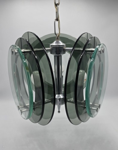 Suspension space age verre - suspension,