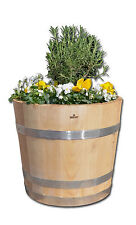 Chestnut wood gardener - flower bin or moth - D30 to D60cm untreated