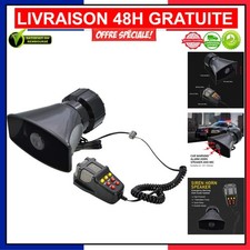 LncBoc 12V Sirène de Police -