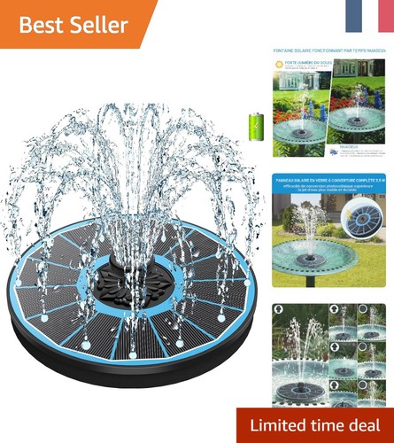Fontaine solaire flottante - solaire,