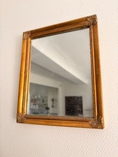 Ancien Miroir Mural Sculpté