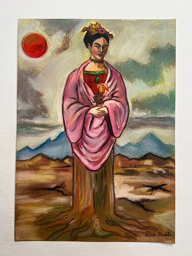 Frida kahlo dessin - kahlo, papier