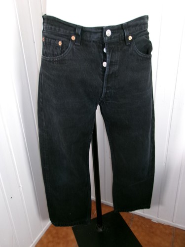 Vintage pantalon jeans - vintage, noir