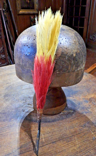 Plumet jaune rouge - jaune,