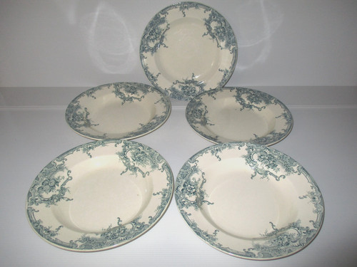 Assiettes creuses terre - creuses, en