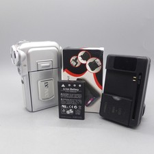 DVJVC MPEG4 Compact Video Camcorder Silver Tested