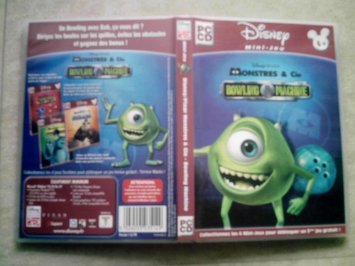 Jeu cdrom disney monstres - jeu,