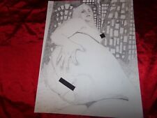 11x14 pinup drawing of SSBBW model Courtney Mina