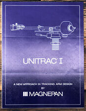 Magnepan Unitrac 1 Tonearm 3pg Foldout Dealer Brochure *Orig*