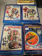 Lot de 4 jeux intellivision