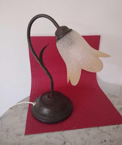 Lampe table col cygne - lampe,