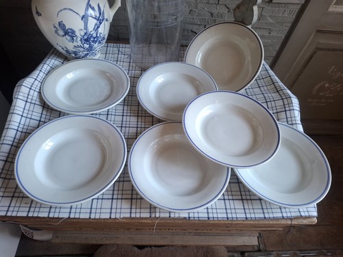 Assiettes porcelaine epaisse - assiettes,