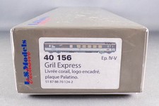 Ls Models 40 156 Ho Sncf Empty Car Box Express Grill Delivered Coral Logo