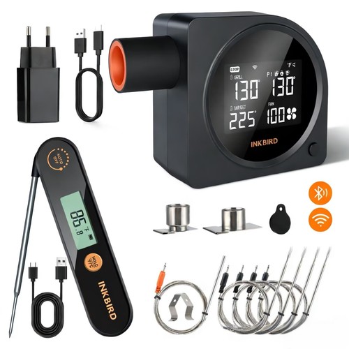 Inkbird automatic smoker fan - automatic,