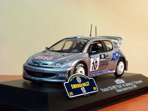 Peugeot 206 wrc rally - peugeot,