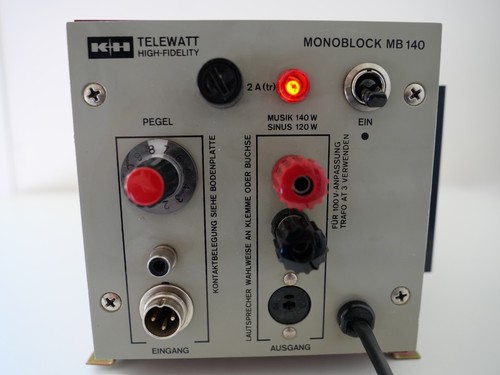 Ampli bloc mono - ou,