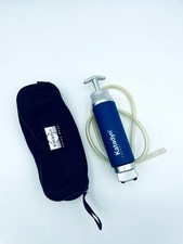 Katadyn Pocket Water Filter Blue Portable for Camping Swiss Made with Pouch