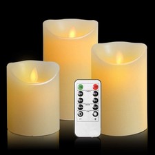 Pack de 3 - Bougie Led