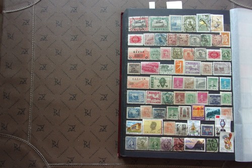 Chine lot timbres obl - de,