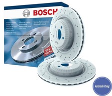 BOSCH BRAKE DISCS 340MM REAR MERCEDES BENZ S-CLASS W222 V222 X222 A217 C217