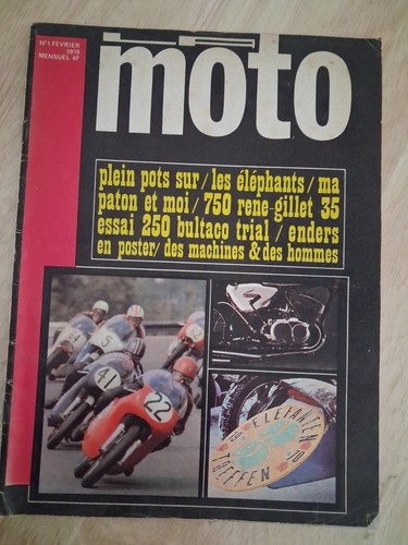Moto 1970 paton rené - moto,