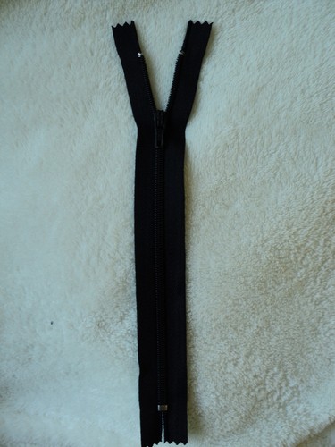 Fermeture éclair noire - 19,