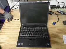 IBM T43 Laptop 4 Parts Dim Screen Could See Bios In Background