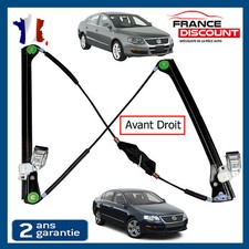 Mécanisme Lève Vitre Avant Droit pour Volkswagen Passat B6 = 3C1837462