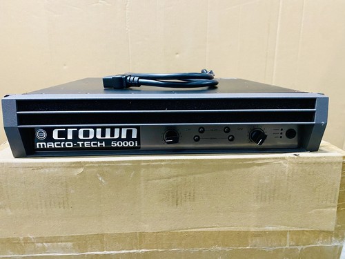 Crown macrotech 5000i 2ch - crown,