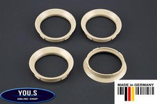 4x Bagues de Centrage 64,0 - 57,1 MM pour Audi VW Seat Skoda Borbert Artec Rh