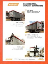1987 BENALU TRAILERS "SIDE DEBACHMENT" DOCUMENT
