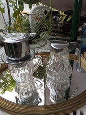 Filtre SELECTA à café individuel Vintage en inox Des années 50/60 + Tasse 