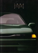 1994 SUBARU SVX sales brochure catalog US 94 LS LSi AWD