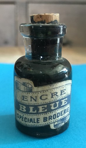 Ancienne bouteille encre - ancienne,
