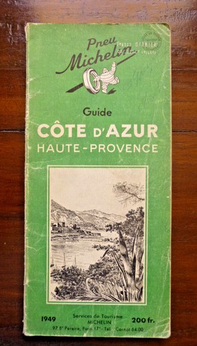 Guide michelin ancien - michelin, côte