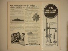 3/1973 PUB FN ARMES DE GUERRE