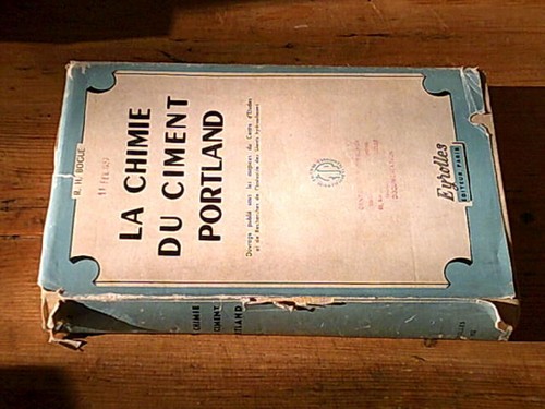 Chimie ciment portland - la, |