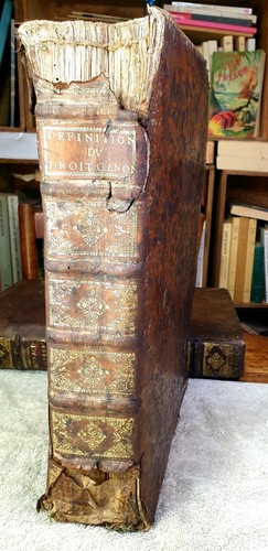 Livre ancien 1700 droit - livre,