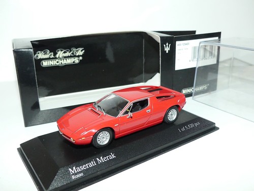 Maserati merak 1974 rouge - maserati,