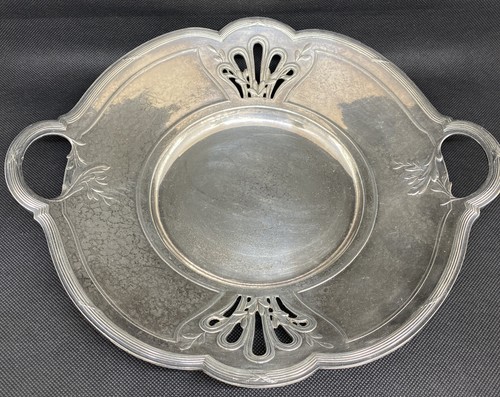 Ancien plat paniere metal - ancien,