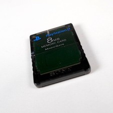 Carte Memoire Memory Card Sony Playstation PS2 Officiel SCPH-10020 Clear Black 5