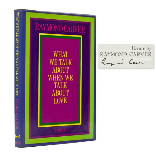 Raymond carver what talk - what, we