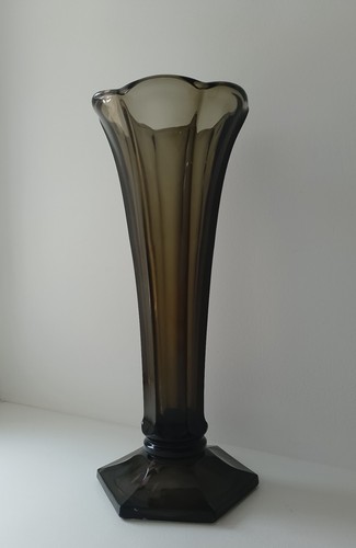Joli vase cornet art déco - vase, val