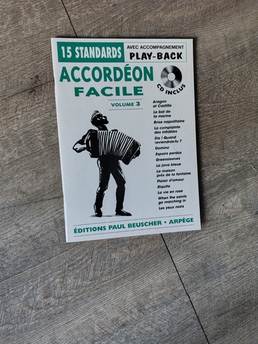 Partition accordeon facile - -,