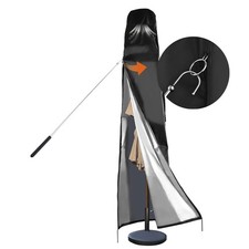 Housse de protection imperméable pour parasol de marché 2 m/3 mparasol de jar...