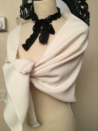étole mariage tissu de - Étole, mariage,en