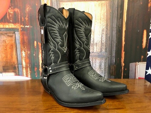 Bottes cuir botas calero - en,