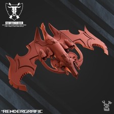 Night Raiders - Darkvoid Bomber - Alves Wargaming Grimdark Avion Véhicule