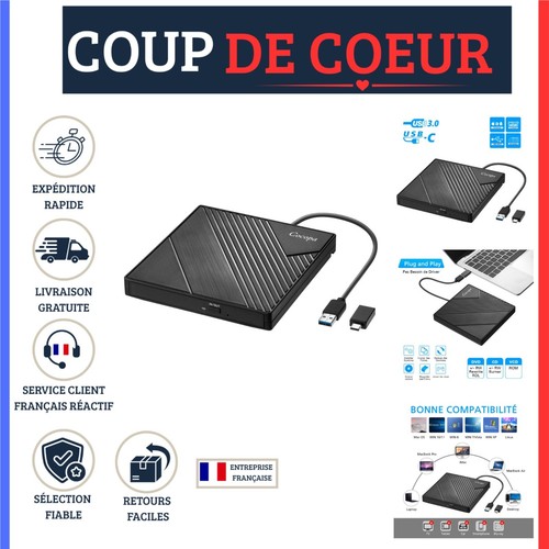 Cocopa lecteur dvd externe - cocopa,