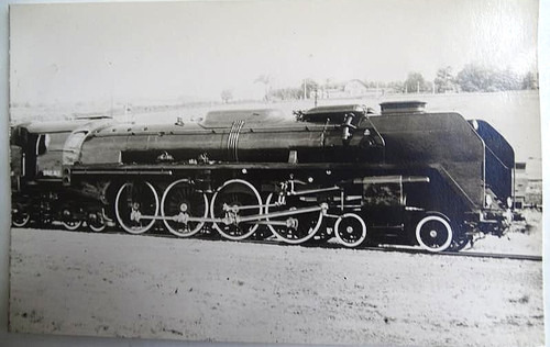 Carte photo cpa train - photo,